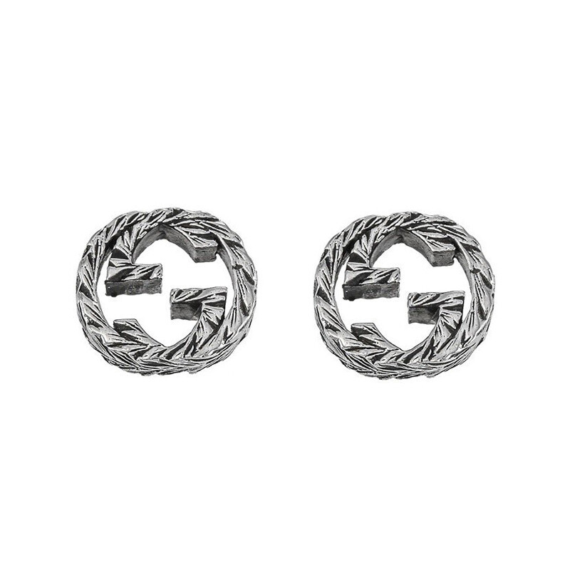 럭스애비뉴  중고명품 매입/위탁 전문,구찌 인터로킹 귀걸이 GG 로고 457109,구찌,JEWELRY > 귀걸이